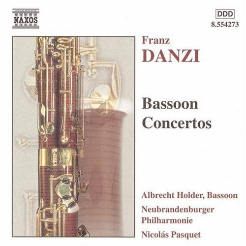 Danzi: Bassoon Concertos / Holder, Pasquet, Et Al