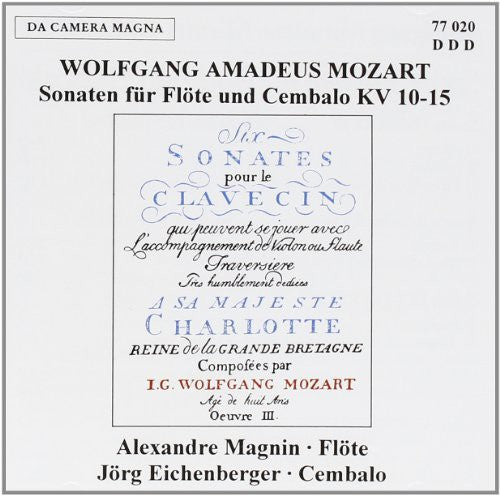 6 SONATAS F. FLUTE & CEMBALO,K