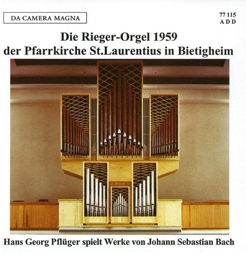 THE RIEGER-ORGAN 1959 DER PFAR