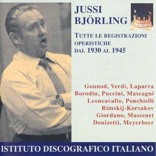 Opera Arias (Tenor): Bjorling, Jussi - GOUNOD, C.-F. / VERDI