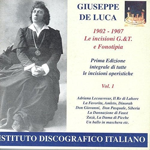 Opera Arias (Baritone): Luca, Giuseppe de - CILEA, F. / MASS