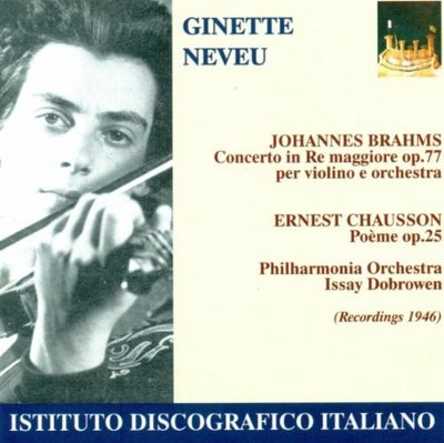 BRAHMS, J.: Violin Concerto, Op. 77 / CHAUSSON, E.: Poeme (N