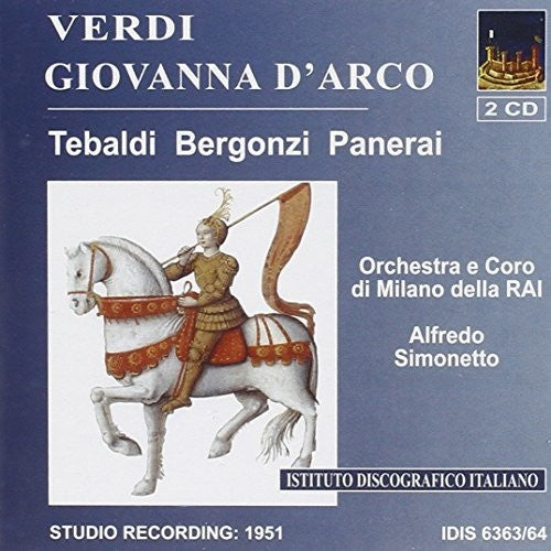 Verdi: Giovanna d'Arco / Simonetto, Tebaldi, Bergonzi, Panerai