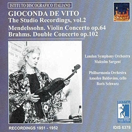 De Vito, Gioconda: Studio Recordings, Vol. 2 (1951-1952)