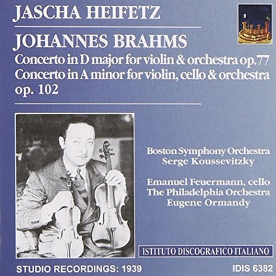BRAHMS, J.: Violin Concerto, Op. 77 / Double Concerto for Vi