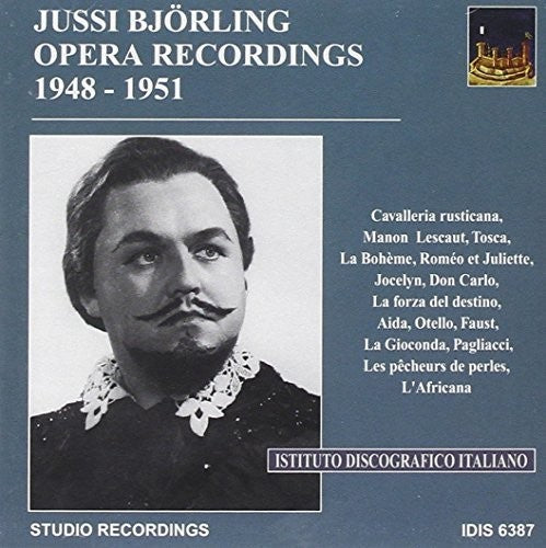 Opera Arias (Tenor): Bjorling, Jussi - MASCAGNI, P. / PUCCIN