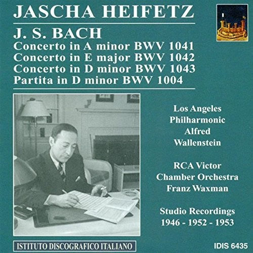 Bach: Violin Concertos, Partita No 2 / Heifetz, Et Al