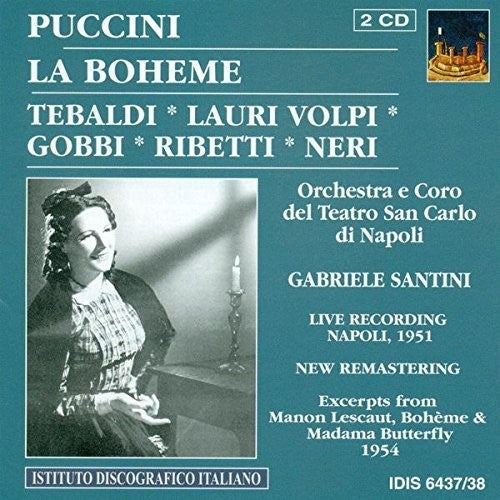 PUCCINI, G.: Bohème (La) [Opera] (1954)