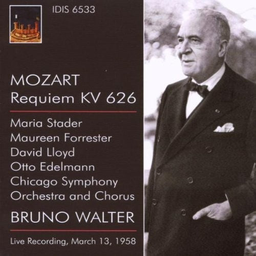 MOZART, W.A.: Requiem (Walter) (1958)