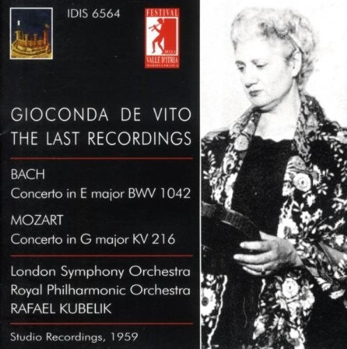 Violin Concert: Vito, Gioconda de - BACH, J.S. / MOZART, W.A