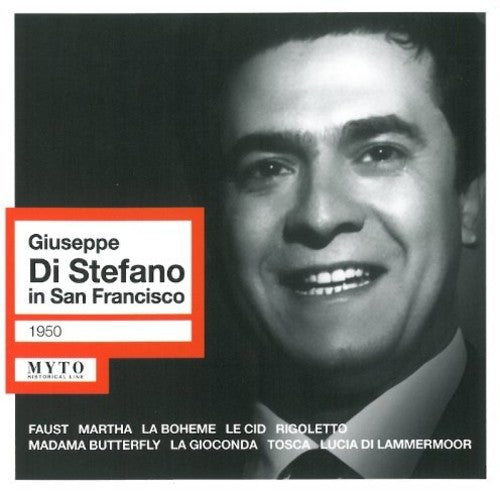 Giuseppe Di Stefano In San Fransisco, 1950