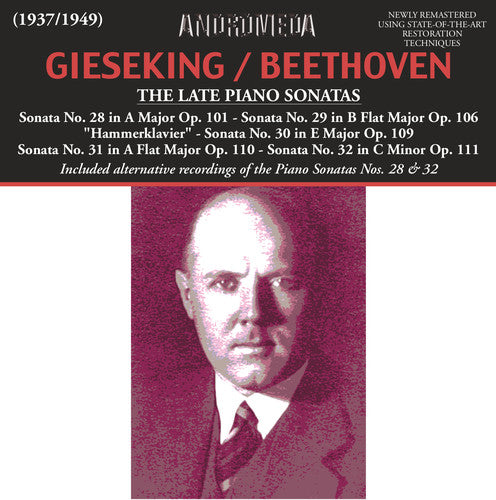 Beethoven: The Late Piano Sonatas (Live)