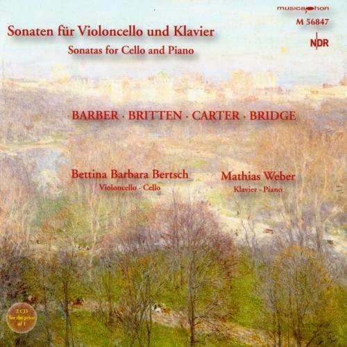 Cello Recital: Bertsch, Bettina Barbara - BARBER, S. / CARTE