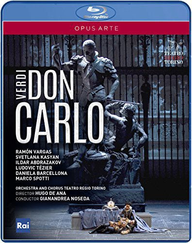 Verdi: Don Carlo / Noseda, Vargas, Tezier, Barcellona, Kasyan [blu-ray]
