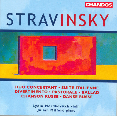 Stravinsky: Works For Violin And Piano / Mordkovitch, Et Al
