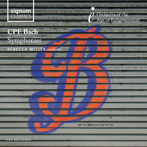 C. P. E. Bach: Symphonies / Miller, Age of Enlightenment