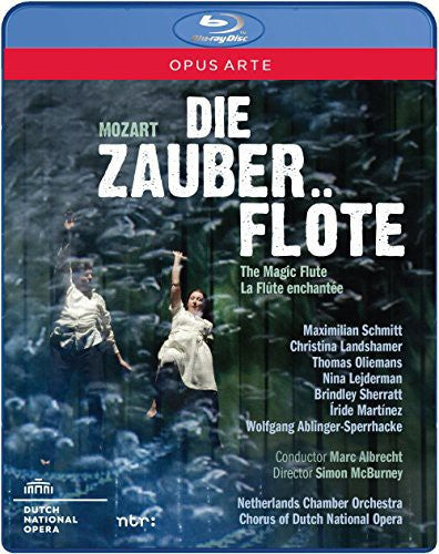 Mozart: Die Zauberflote / Schmitt, Landshamer, Albrecht, Netherlands Chamber Orchestra [blu-ray]