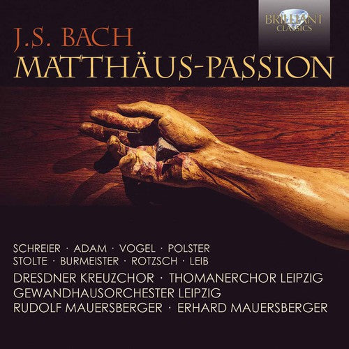 Bach: St. Matthew Passion / Mauersberger, Schreier, Adam, Vogel, Stolte