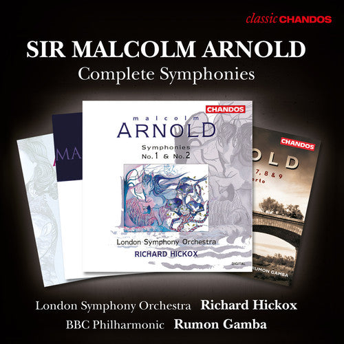 Arnold: Complete Symphonies / Hickox, Gamba, London Symphony, BBC Philharmonic