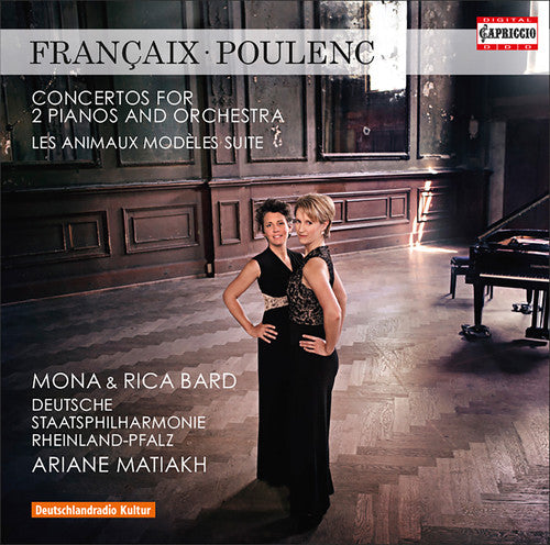 Françaix: Concerto for 2 Pianos; Poulenc: Les animaux modèl