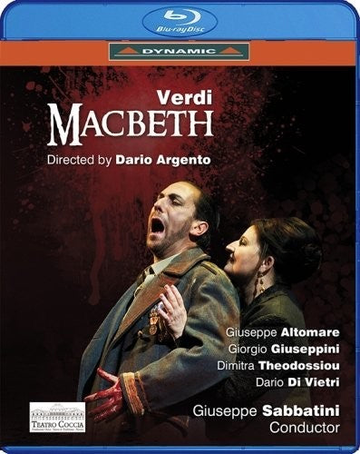 Verdi: Macbeth / Sabbatini, Theodossiou, Di Vietri, Altomare [blu-ray]