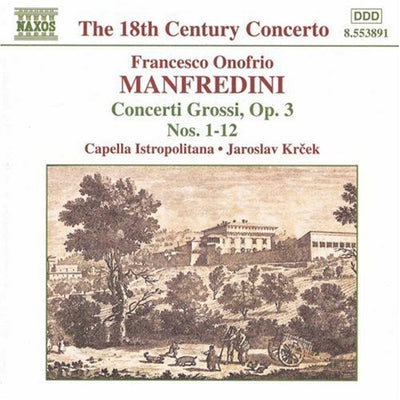Manfredini: Concerti Grossi / Krcek, Capella Istropolitana
