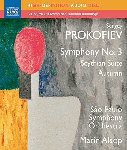 Prokofiev: Symphony No. 3; Scythian Suite; Autumn  / Alsop [blu-ray Audio]