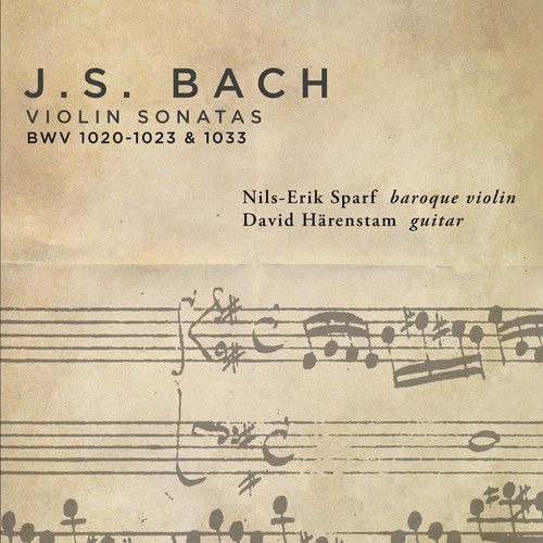 Bach: Violin Sonatas  / Sparf, Harenstam