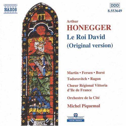 Honegger: Le Roi David / Martin, Fersen, Borst, Et Al