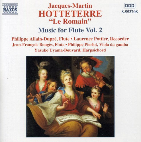 Hotteterre: Music For Flute Vol 2 / Allain-dupré, Et Al