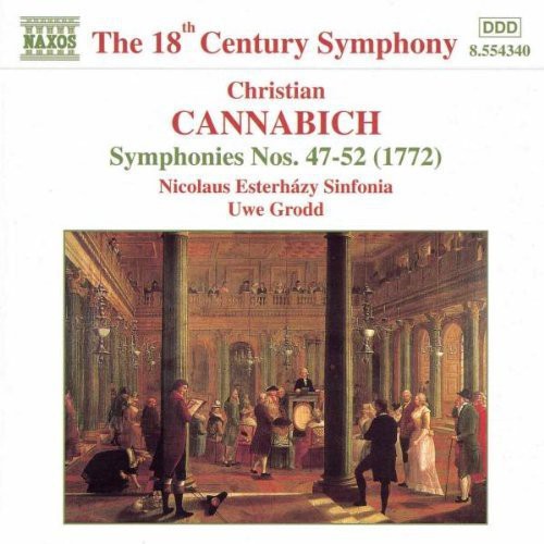 Cannabich: Symphonies No 47-52 / Uwe Grodd, Et Al