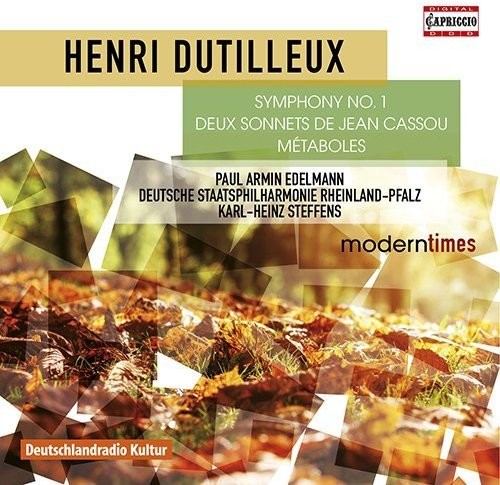 Dutilleux: Symphony No. 1, 2 Sonnets de Jean Cassou & Métabo
