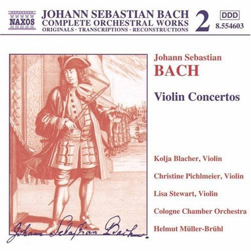 Naxos Bach Edition 2 - Bach: Violin Concertos / Müller-brühl