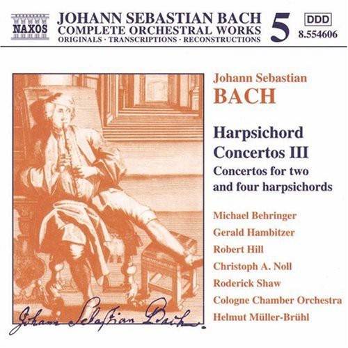 Naxos Bach Edition 5 - Bach: Harpsichord Concertos III