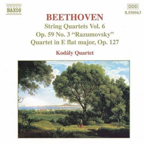 Beethoven: Complete String Quartets Vol 6 / Kodaly Quartet
