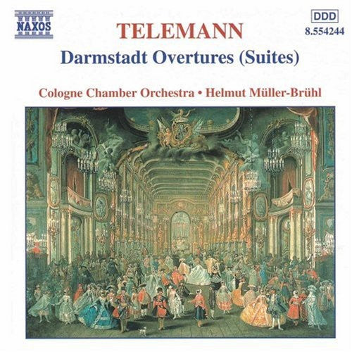 Telemann: Darmstadt Overtures (Suites) / Müller-brühl, Köln