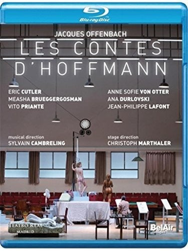 Offenbach: Les Contes D'hoffmann / Cambreling, Durlovski, Cutler  [blu-ray]