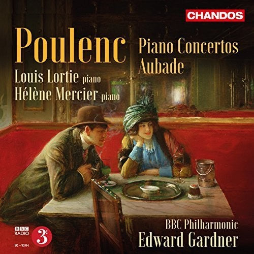 Poulenc: Piano Concertos; Aubade / Gardner, Lortie, Mercier