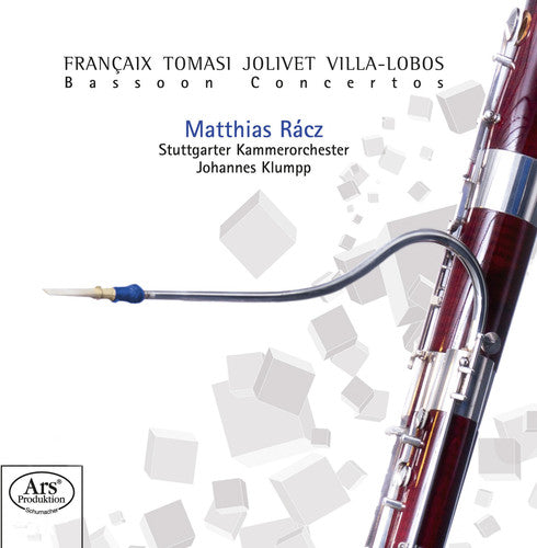 Francaix, Tomasi, Jolivet, Villa-lobos: Bassoon Concertos