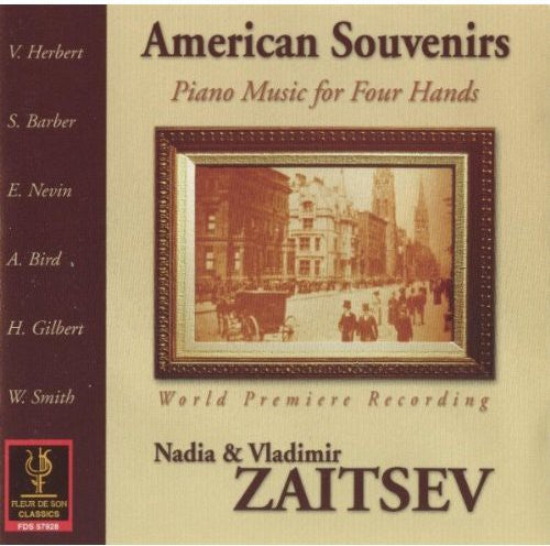 American Souvenirs - Piano Music For Four Hands / Zaitsev