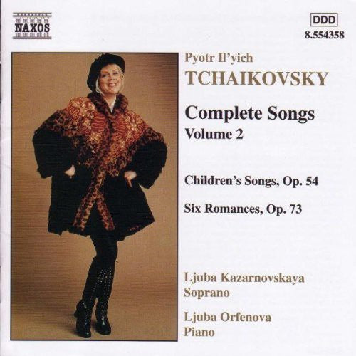 TCHAIKOVSKY: Songs (Complete), Vol.  2