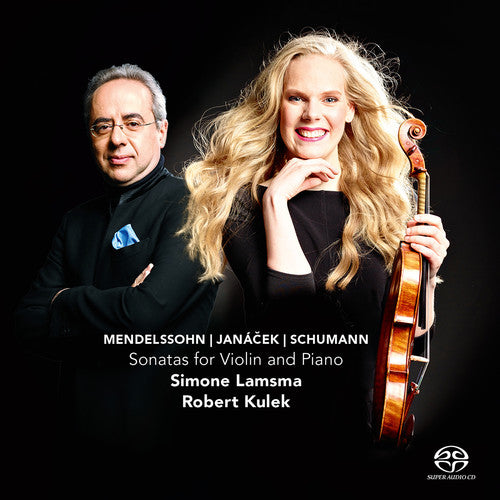 Mendelssohn, Janacek & Schumann: Sonatas for Violin & Piano / Lamsma, Kulek