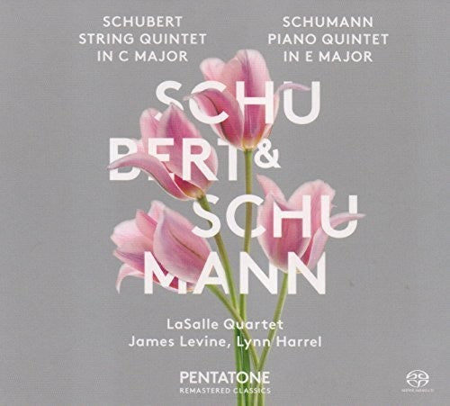 Schubert: Quintet in C; Schumann: Piano Quintet in E / Levine, Harrell, Lasalle Quartet