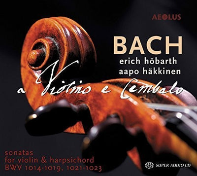 Bach: Sonatas For Violin & Harpsichord / Hobarth, Hakkinen