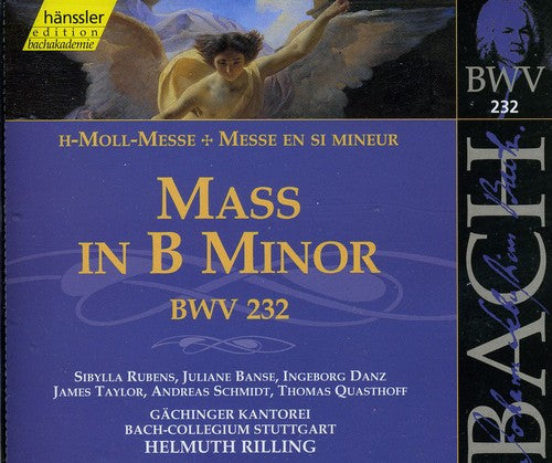 Edition Bachakademie Vol 70 - Bach: Mass In B Minor BWV 232 / Rilling, Stuttgart Bach Collegium