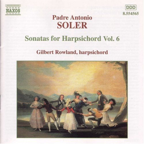 Soler: Sonatas For Harpsichord Vol 6 / Gilbert Rowland