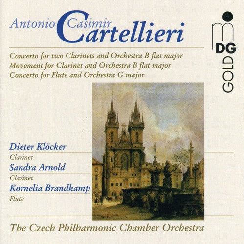 Cartellieri: Concerto For 2 Clarinets, Etc / Prantl, Et Al