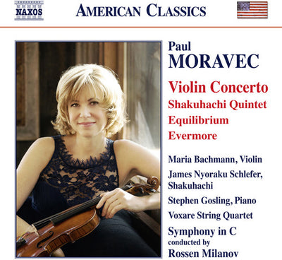 Moravec: Violin Concerto, Shakuhachi Quintet, Equilibrium & Evermore