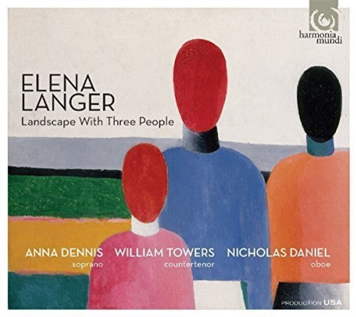 Elena Langer: Landscape with Three People / Dennis, Towers, Daniel