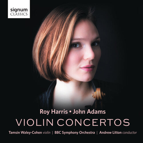 Harris & Adams: Violin Concertos / Waley-Cohen, Litton, BBC Symphony